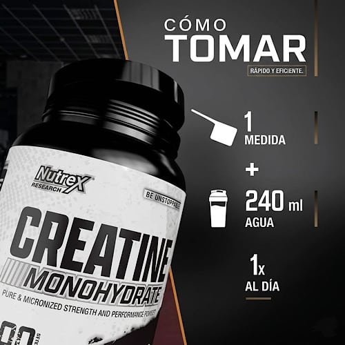 Nutrex Creatine Monohydrate 1 Kg | Fuerza y Rendimiento Muscular