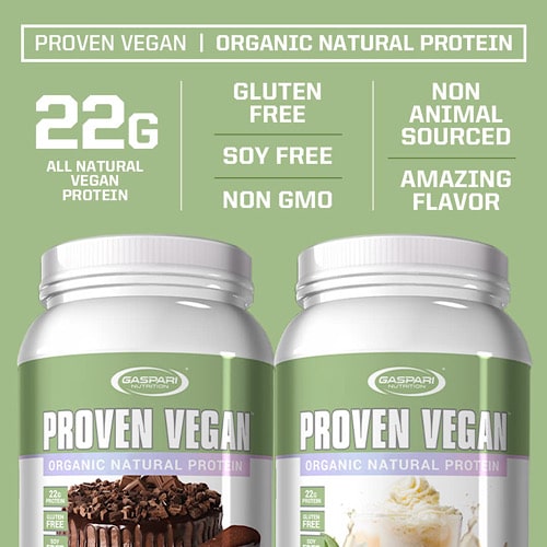 Gaspari Nutrition Proven Vegan Protein 2 lbs