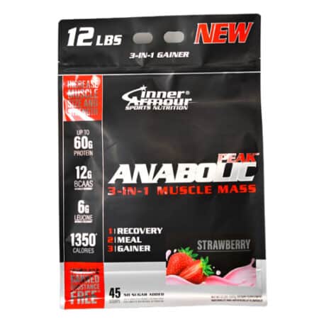Inner Armour Anabolic Peak 12 Lb El Ganador de Masa de Absorción Trifásica