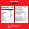 Etiqueta e información nutricional de Labrada Super Charge mostrando ingredientes y dosis por servicio