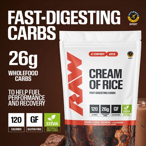 harina de arroz instantánea Raw Crema de Arroz de consistencia suave y cremosa